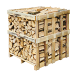 Palivové štěpané dřevo (SUCHÉ) na paletě, 33 cm