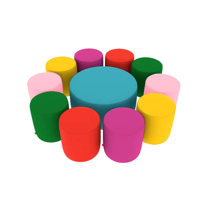 SET TABUŘETEK - LENTILKY MINI