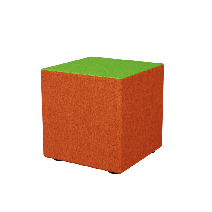 TABURET KOSTKA - 2 BARVY