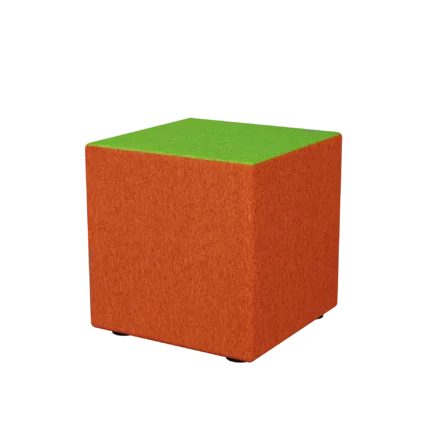 TABURET KOSTKA - 2 BARVY